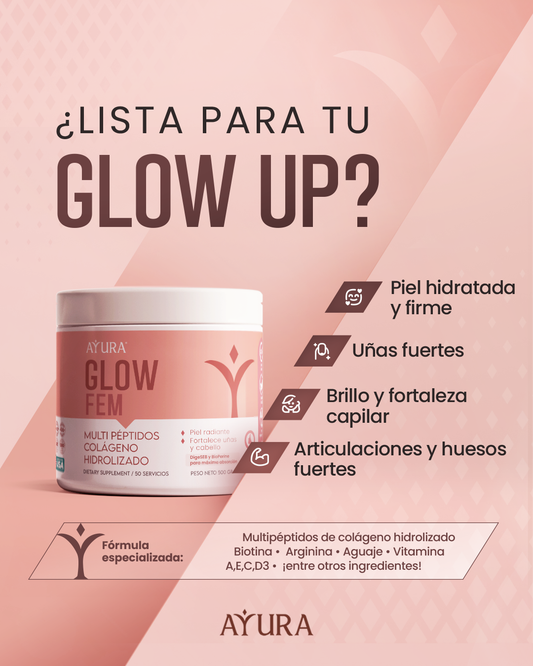 GLOW FEM - Colágeno Hidrolizado