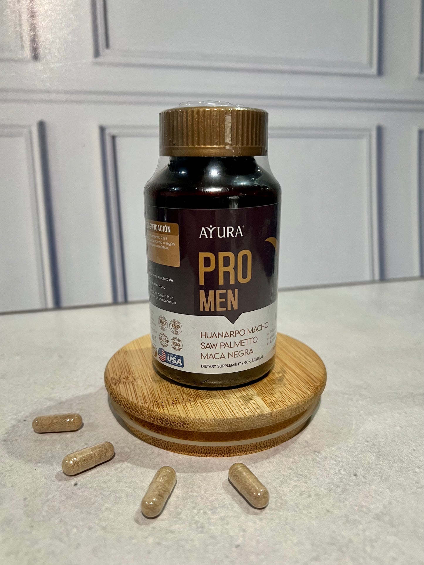 PRO MEN - Maca Negra, Saw Palmetto y Achiote